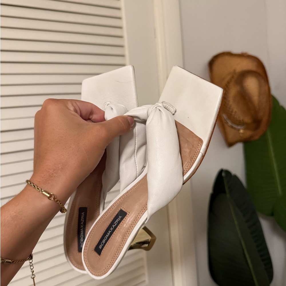 White Women's Sandals by Unknown Brand